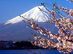 Mt. Fuji represents Japan